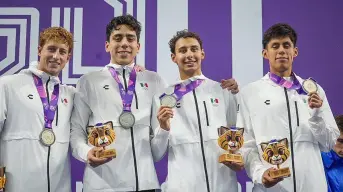 México gana 15 medallas y finaliza Top 3 de natación en Juegos Panamericanos Jr. 2025