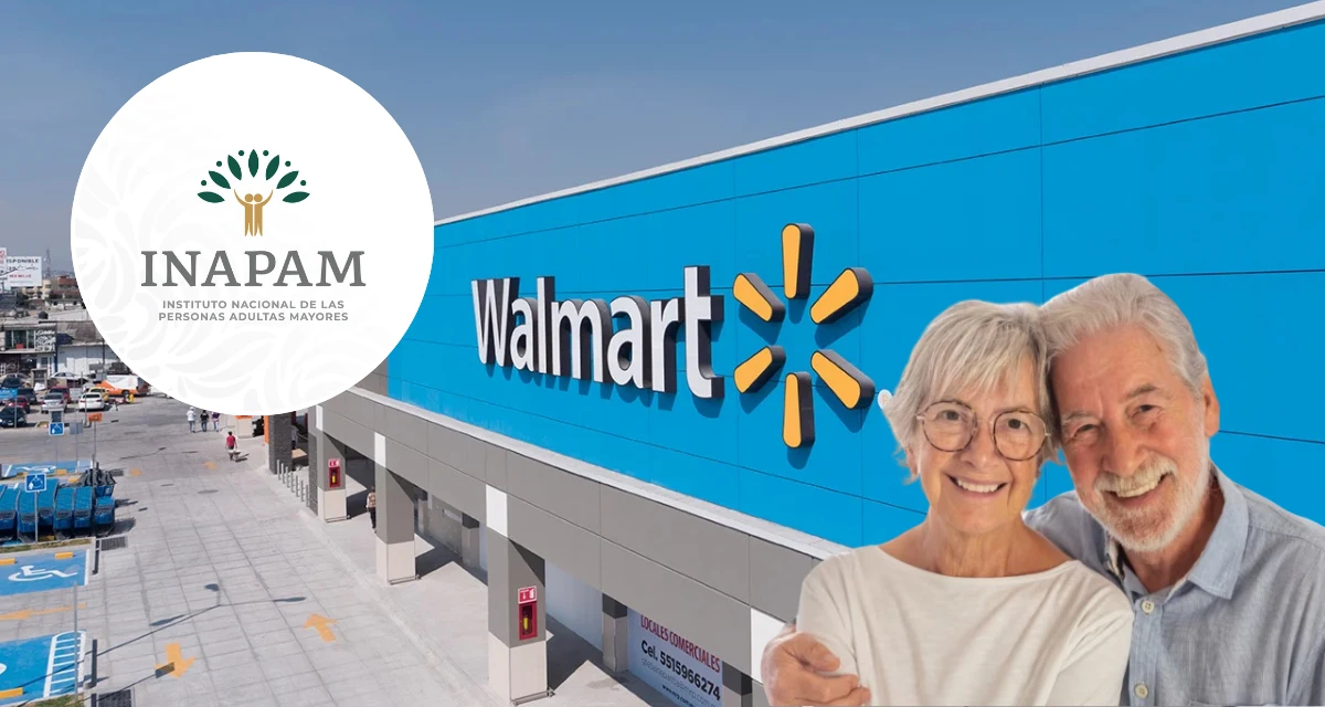 El Instituto Nacional de las Personas Adultas Mayores aseguró un nuevo beneficio que permitirá mejorar la calidad de vida de sus afiliados en conjunto de la cadena de supermercados Walmart. Foto: Cortesía.
