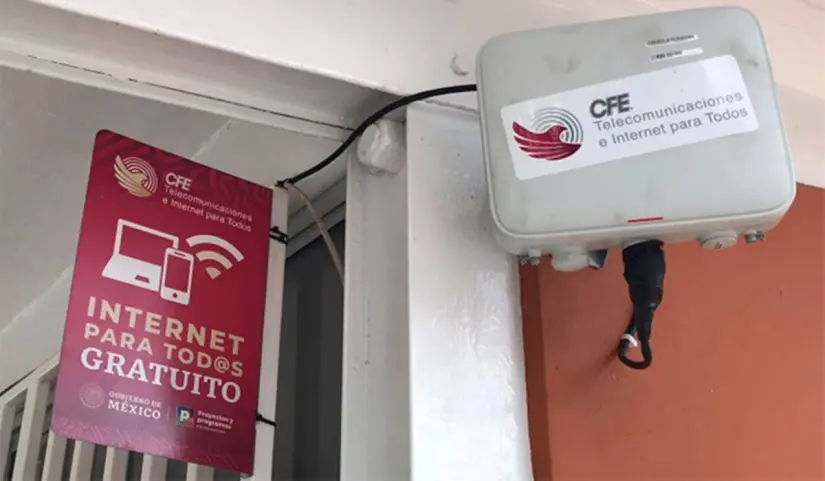 Por tan solo $95 pesos al mes, podrás acceder al Internet de CFE Para Todos. Foto: Cortesía.