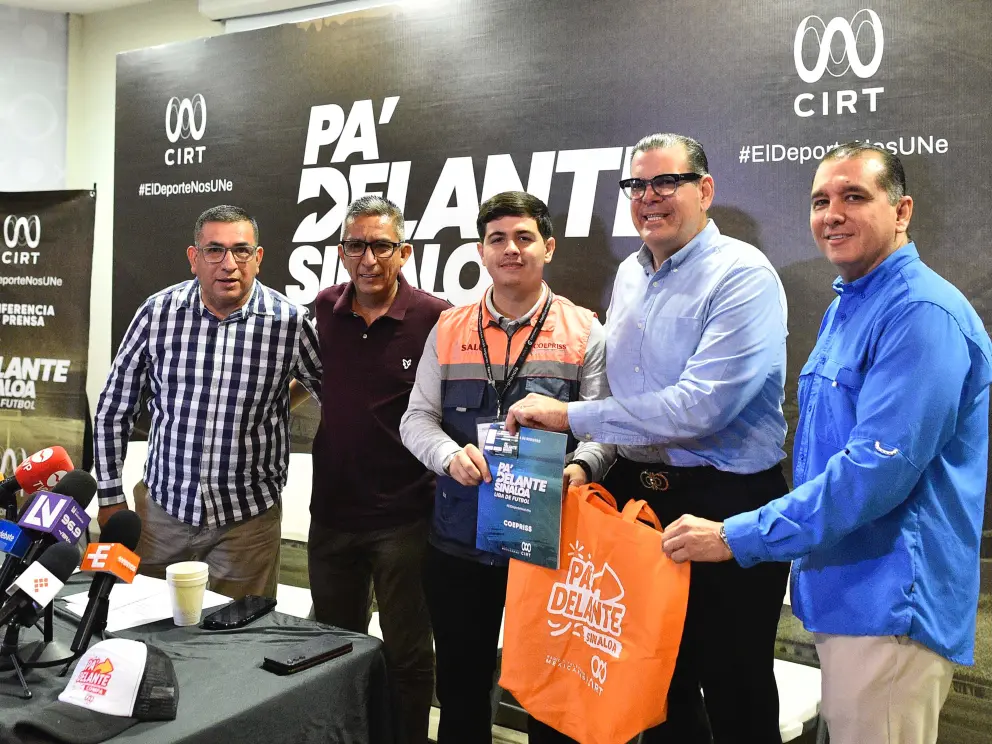 "Pa´Delante Sinaloa": anuncian la segunda edición de la Liga Periodística de Futbol en Culiacán