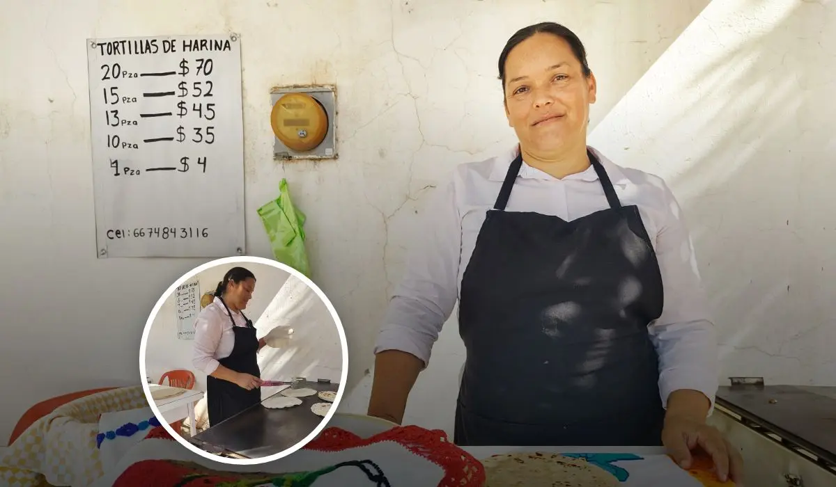En la colonia Toledo Corro, las tortillas de harina de Virginia llevan consigo esfuerzo, tradición y sueños cumplidos. Foto: Juan Madrigal