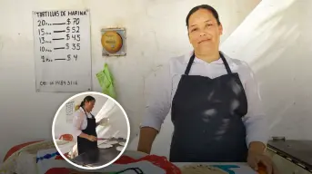 El sabor del amor y esfuerzo: Virginia, con cada tortilla, amasa un camino de luz y sueños en la colonia Toledo Corro en Culiacán