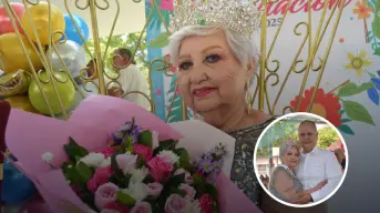A los 70 años, Eva I brilla con luz propia y una corona que simboliza amor y perseverancia