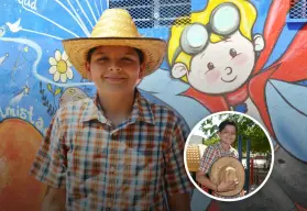 Ángel Enrique escribe sueños y fomenta valores con su cuento "Los Gemelos y la Granja" en Culiacán