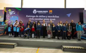 Inicia la entrega de útiles escolares gratuitos en la delegación 7 de Guanajuato