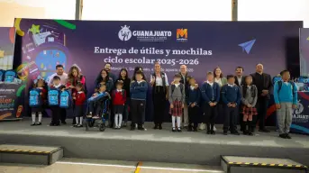 Inicia la entrega de útiles escolares gratuitos en la delegación 7 de Guanajuato