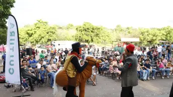 Magia, risas y creatividad en el Parque Culiacán 87 con la obra Vagamundos