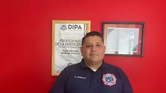 Saúl Robles, la historia de un bombero detrás del galardón nacional como “Profesional de la Emergencia 2025”