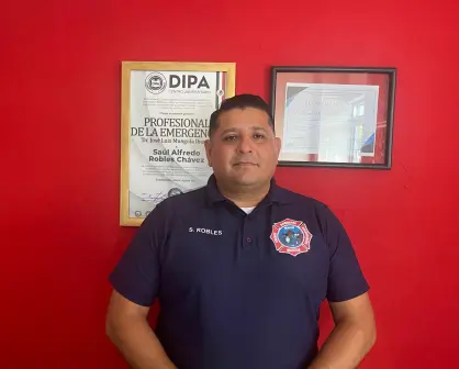 Saúl Robles, la historia de un bombero detrás del galardón nacional como "Profesional de la Emergencia 2025"