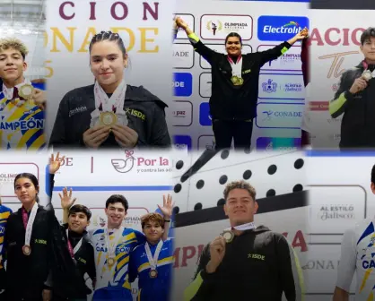 Sinaloa rompe récord en Olimpiada Nacional CONADE 2025 con 183 medallas