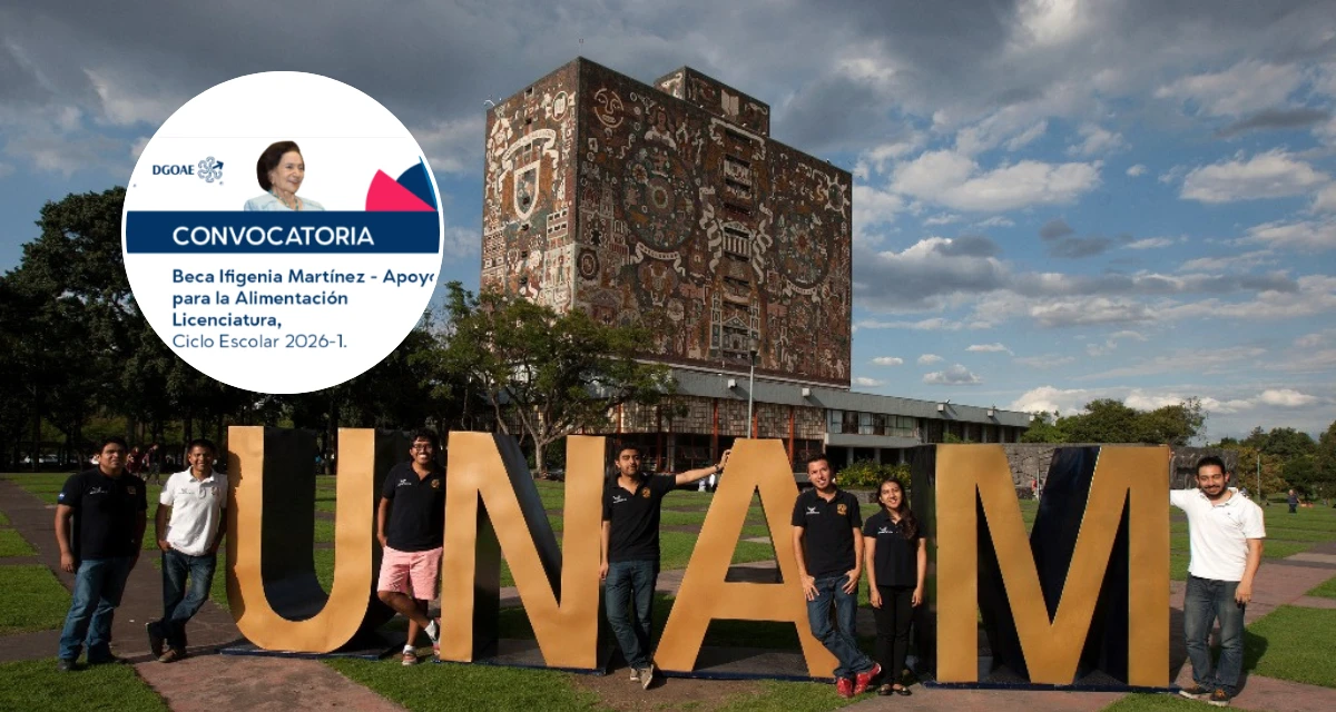 Beca Ifigenia Martínez de la UNAM: consulta los necearios requisitos para solicitarla. Foto: Cortesía.
