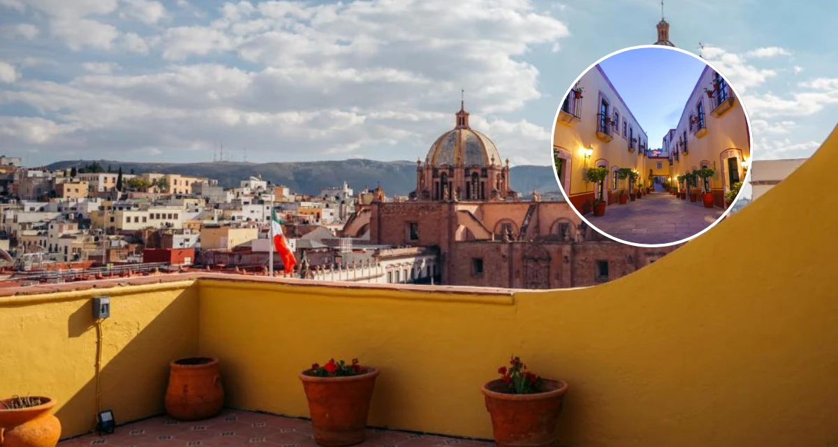 Estos son los hoteles místicos de Zacatecas. Foto: Booking.