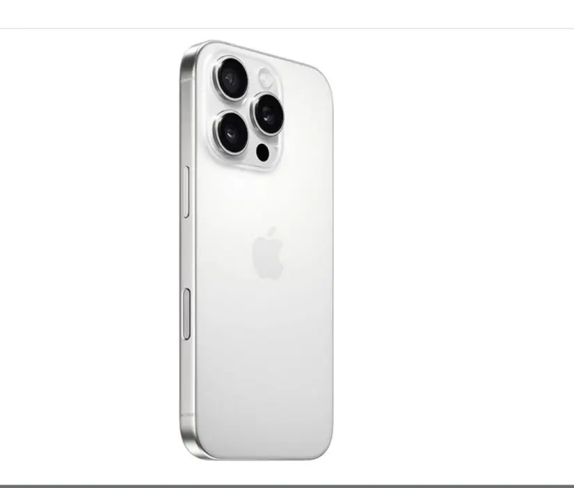 iPhone 16 Pro incluye cámara trasera de 48 megapíxeles. Foto: Cortesía