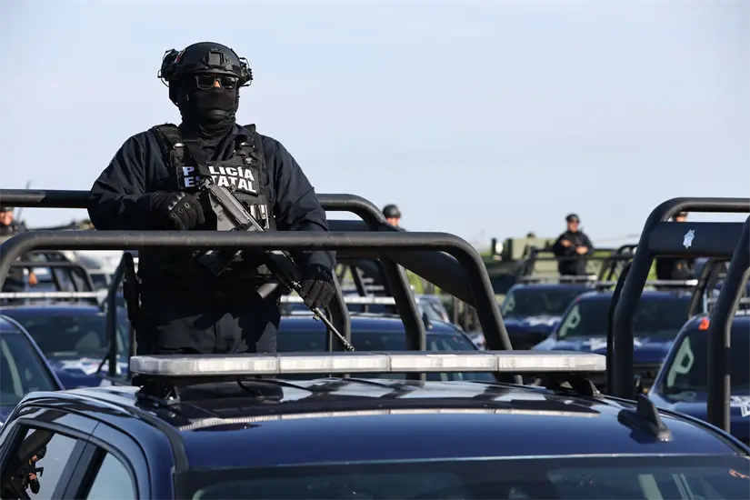 Instituciones de seguridad pública realizan acuerdos para que haya más policías Foto: Presidencia