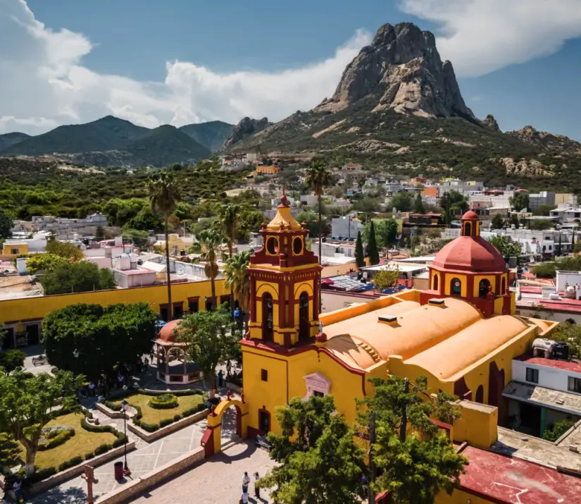Pueblo Mágico Bernal en Querétaro. Foto: cortesía Pueblo Mágico Bernal en Querétaro. Foto: Cortesía.