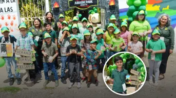 Un verano jurásico lleno de imaginación y alegría en la colonia 5 de Febrero en Culiacán