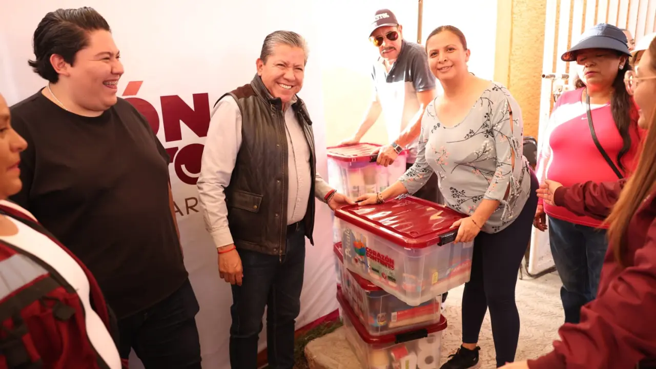 Apoyo alimentario Corazón Contento llega a familias de Zacatecas. Foto: Cortesía.