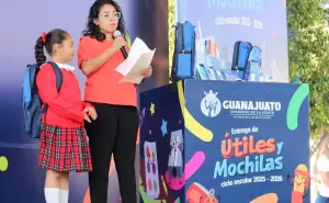 Arranca la entrega de útiles escolares gratis en la Delegación 6 de Guanajuato