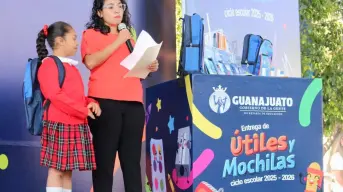 Arranca la entrega de útiles escolares gratis en la Delegación 6 de Guanajuato