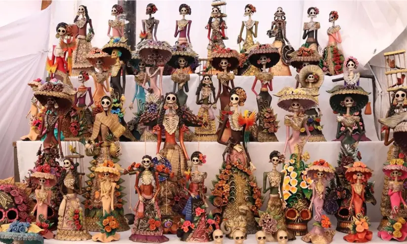 Capula el pueblo donde nació la catrina de barro. Foto: cortesía.