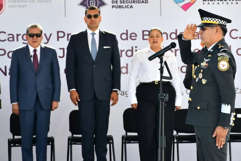 Césareo Juventino Rosas, nuevo mando de la GN en Zacatecas Césareo Juventino Rosas, nuevo mando de la GN en Zacatecas. Foto: Cortesía