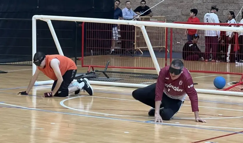 Sinaloa ya tiene a su preselección de golbol tras torneo estatal en Culiacán. Foto IMDEC