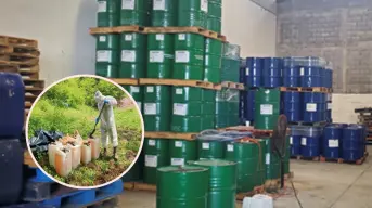 Culiacán: aseguran bodegas con metanfetamina y sustancias químicas por más de 7 mil millones de pesos