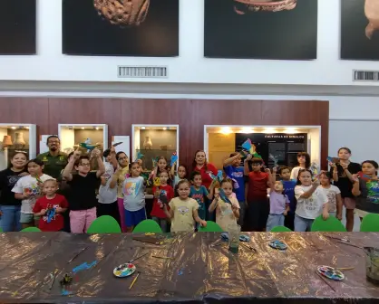 Niñas y niños descubren la magia de las aves en el Museo de Historia Regional en Culiacán