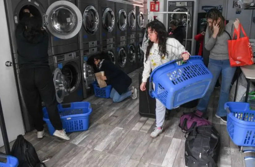 Lavanderías gratuitas en San Luis Potosí. Foto: cortesía.