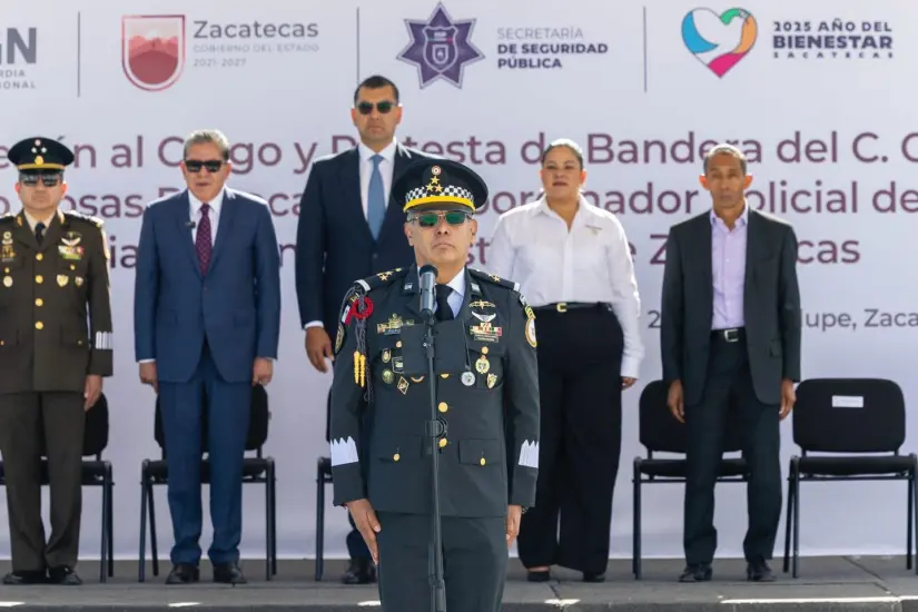 Nombran nuevo jefe de la Guardia Nacional en Zacatecas Nombran nuevo jefe de la Guardia Nacional en Zacatecas. Foto: Cortesía