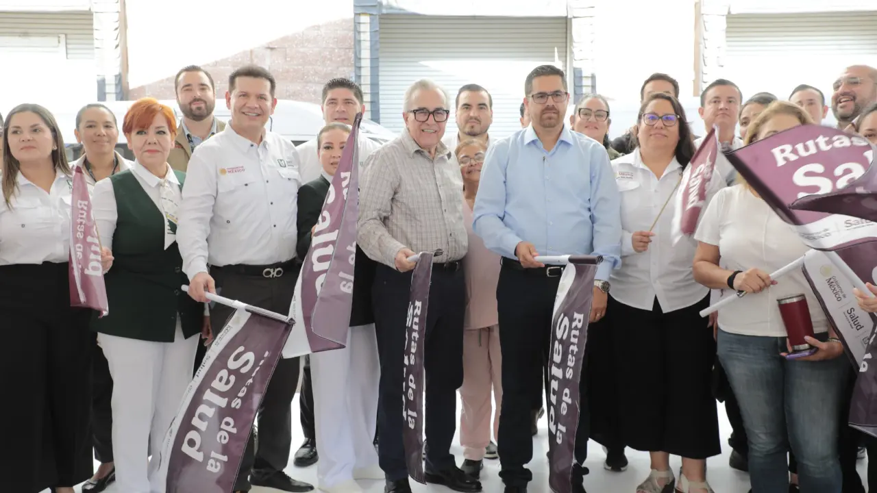 Rocha Moya da inicio a Rutas de la Salud en Sinaloa. Foto: Cortesía.