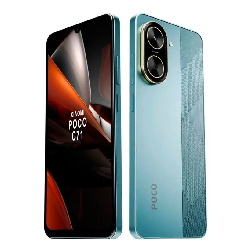 Xiaomi Poco C71 con memoria RAM de hasta 6 GB. Foto Cortesía