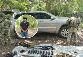 Caen los militares en Elota; operativos dejan decomiso de armas y un detenido