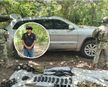 Caen los militares en Elota; operativos dejan decomiso de armas y un detenido