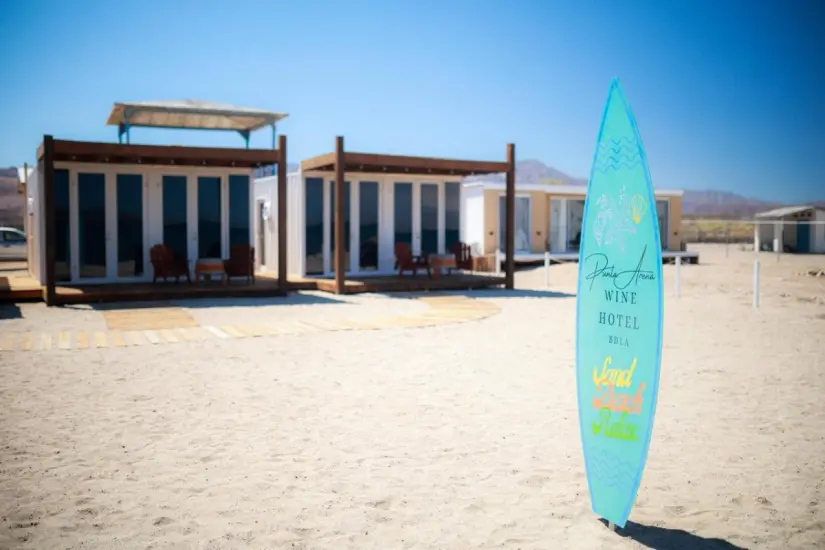 Punta Arena Wine Hotel abre sus puertas en Bahía de los Ángeles. Foto: Cortesía