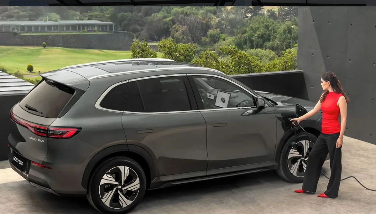 La nueva Geely EX5, que es compacta ya llegó a México. Foto: Cortesía