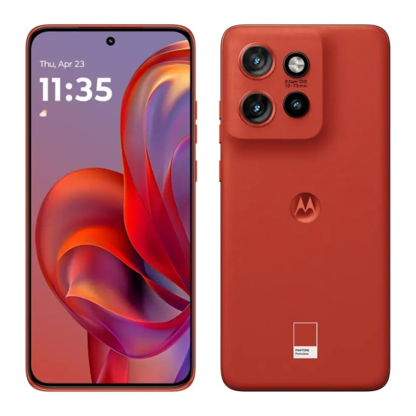 Motorola Edge 50 Neo con cámara frontal de 32 megapíxeles. Foto Cortesía