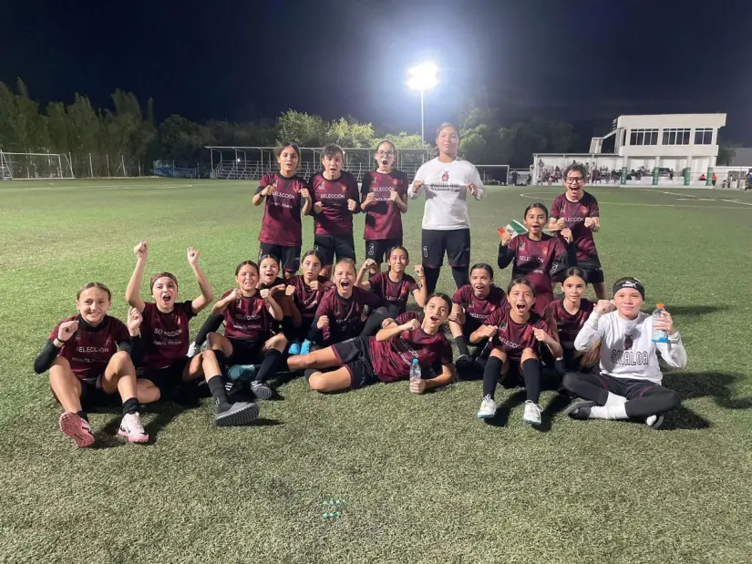 Futbol femenil infantil: Culiacán se corona campeón nacional tras vencer a Coahuila. Foto: Cortesía