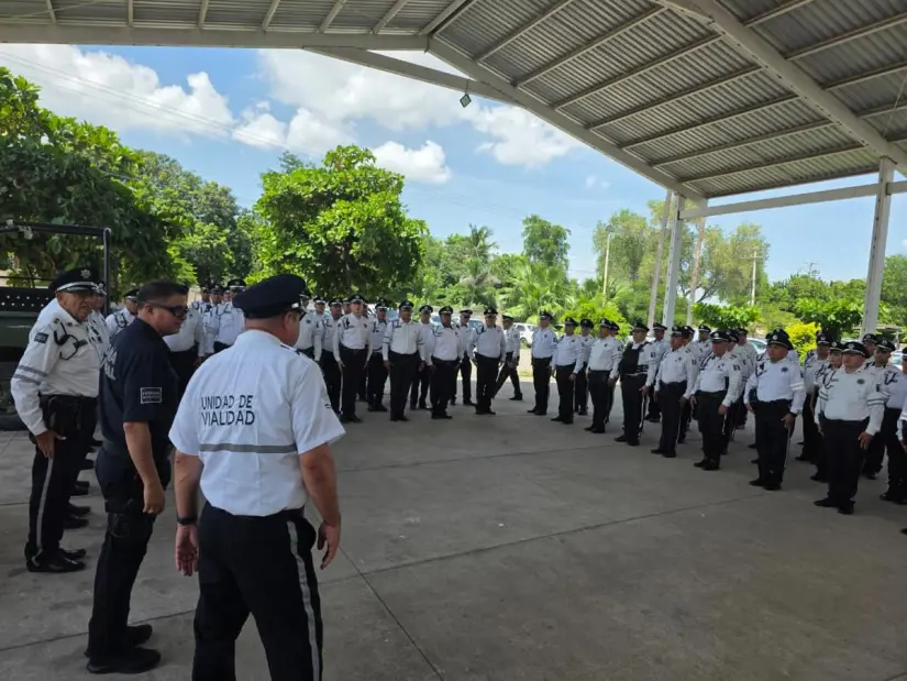 Los Policías Municipales pondrán ejemplo a la ciudadanía. Los Policías Municipales pondrán ejemplo a la ciudadanía. Foto: Cortesía.
