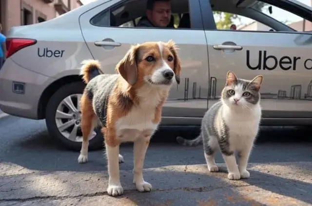 Uber Pet una opción para que los usuarios puedan viajar acompañados de sus mascotas. Foto: Cortesía.
