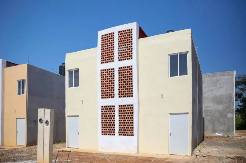 Serán 50,000 las Viviendas para el Bienestar construidas en Baja California. Foto: CONAVI.