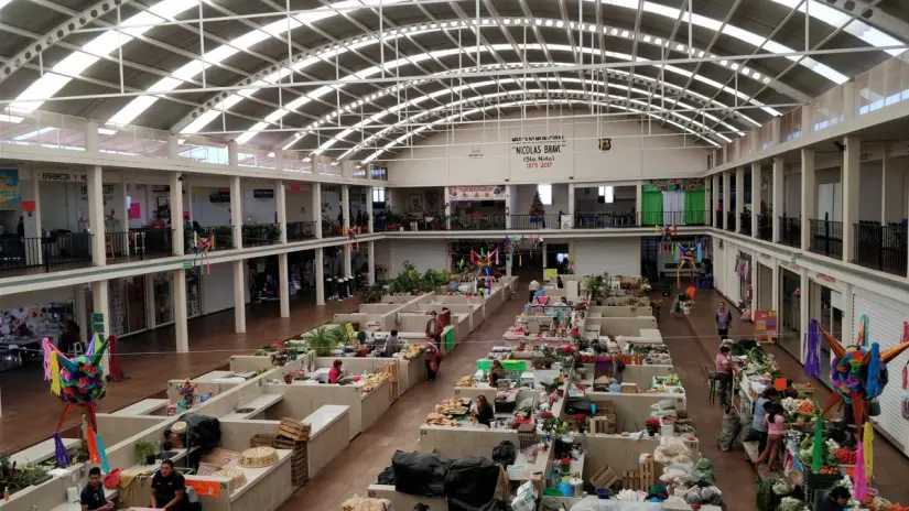 Mercado del Santo Niño en Morelia. Foto: Cortesía.