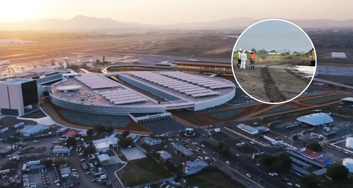 Aeropuerto de Guadalajara tendrá un nuevo acceso. Foto: Cortesía.