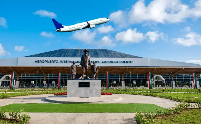 Aeropuerto de Tulum. Foto: cortesía.
