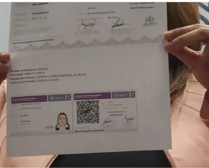 Jalisco lanza nueva cédula profesional con foto y código QR, costo y cómo tramitarla