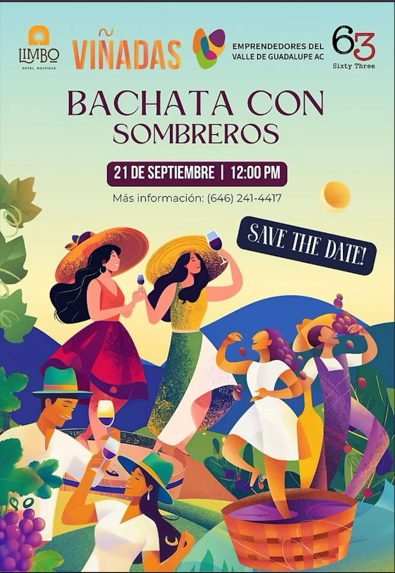 Eventos de las Fiestas de la Vendimia 2025. Foto: Cortesía 