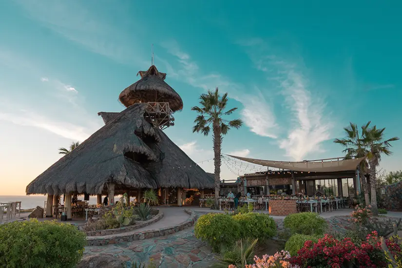 Restaurant El Mirador Todos Santos en Baja California Sur. Foto: Cortesía.