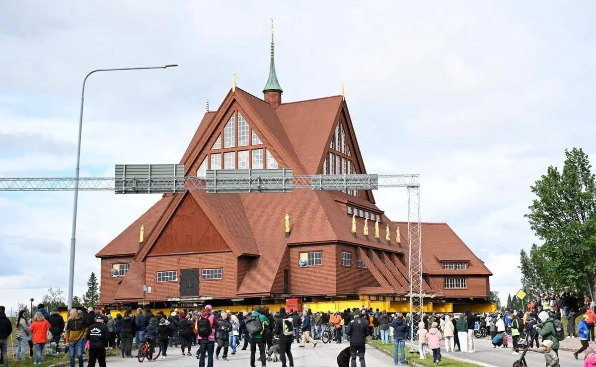 Se trata de uno de los edificios más emblemáticos de Suecia. Foto: Marc Skogelin/TT