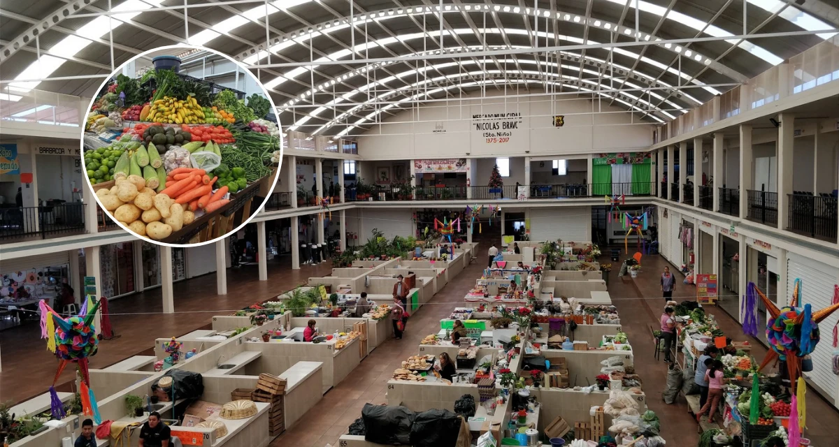 Conoce el Mercado del Santo Niño en Morelia, Michoacán. Foto: Cortesía.