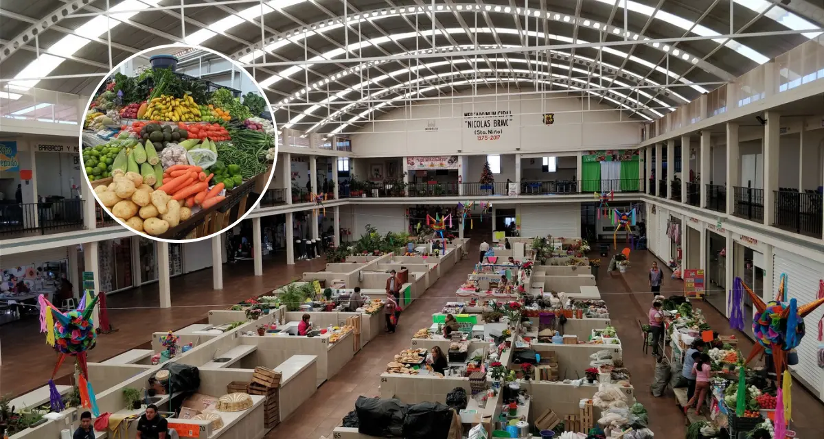 Conoce el Mercado del Santo Niño en Morelia, Michoacán. Foto: Cortesía.